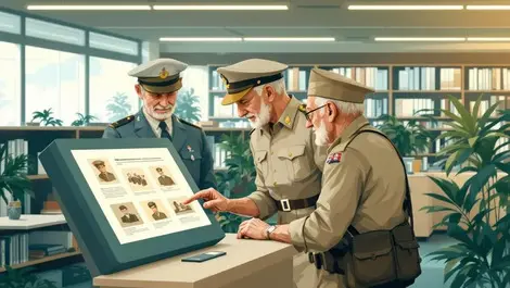 Virtual Veterans AI project wins VALA Award for Queensland library