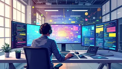 Software engineer unified ai coding agents multi screen workspace