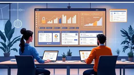 Corporate security vendor risk ai compliance dashboard team review