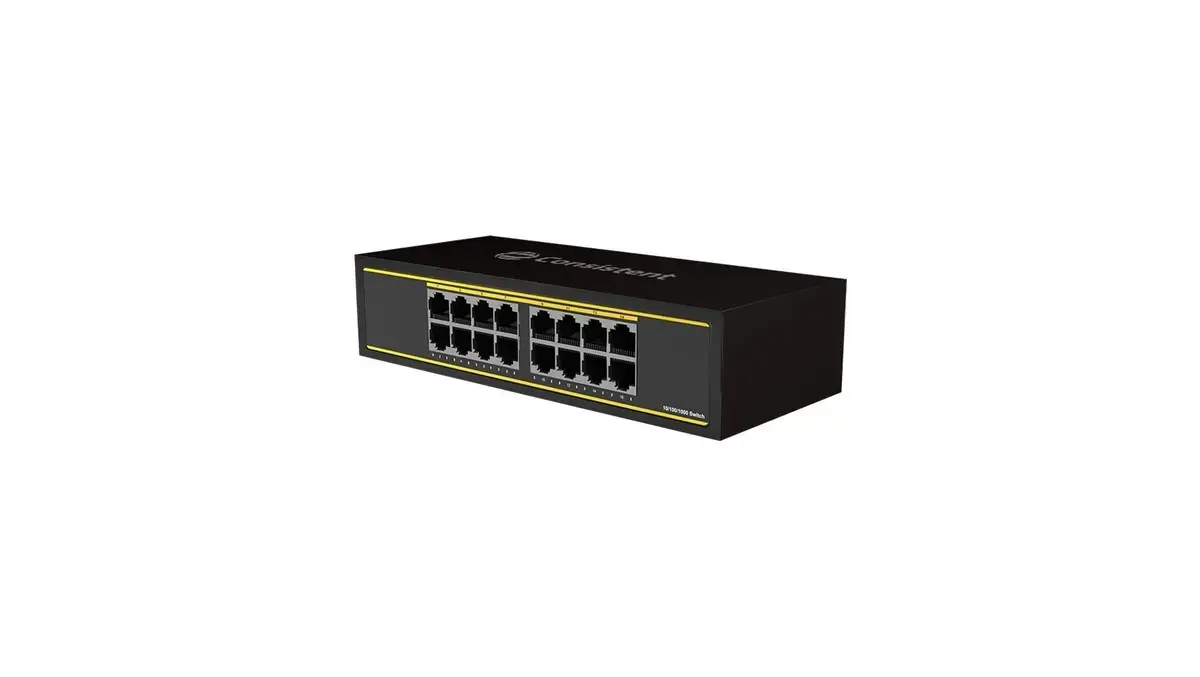 Consistent launches 16-port Gigabit Ethernet switch in India